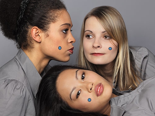 SineImage肤色测试图卡标示